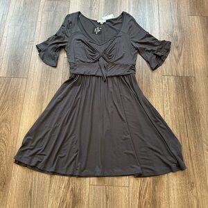 Umgee Black Midi Dress